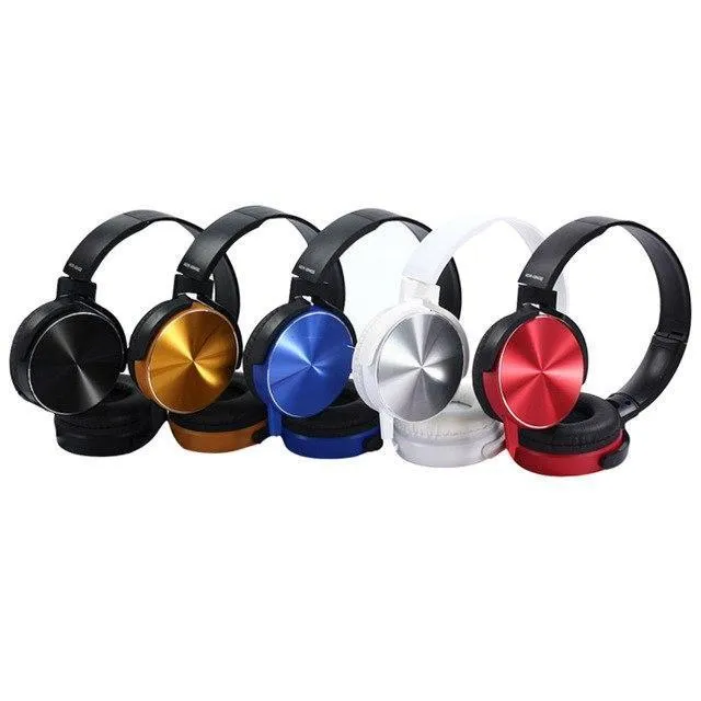 0306 Extra Bass Stereo Headphone with Mic (3.5 mm Jack)