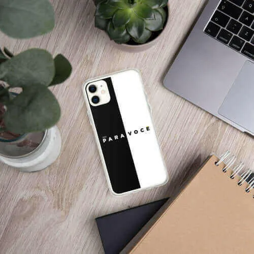 2882 B&W Colorblock Para Você iPhone Cases