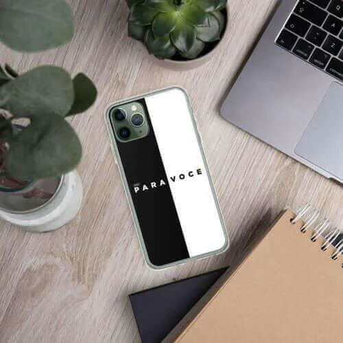 2882 B&W Colorblock Para Você iPhone Cases