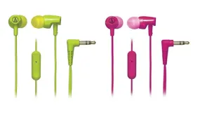 2pk: Audio-Technica ATH-CLR100iS SonicFuel In-Ear Headphones with In-Line Microphone & Control