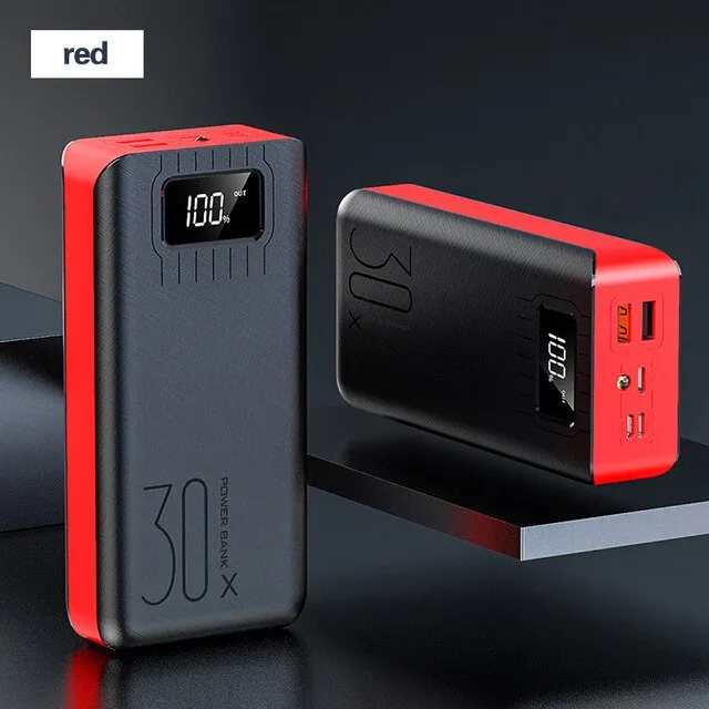 30,000 mAh Portable Charging Powerbank