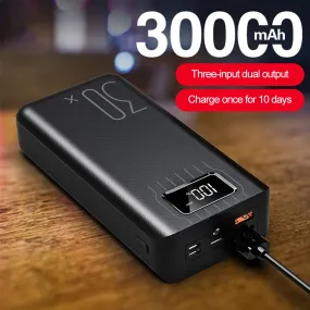 30,000 mAh Portable Charging Powerbank