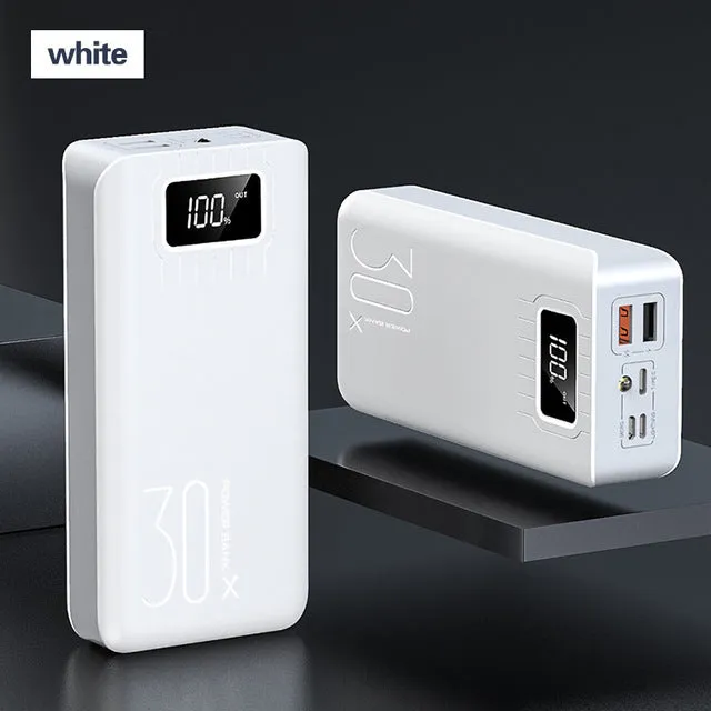 30,000 mAh Portable Charging Powerbank