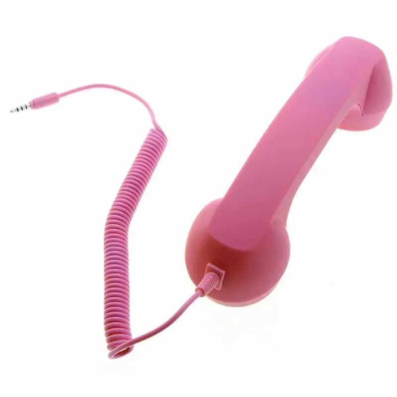 3.5mm Retro Phone Handset for iPhone/iPad/Samsung/PC – Portable Classic Telephone Receiver