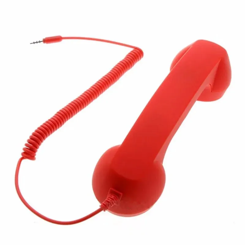 3.5mm Retro Phone Handset for iPhone/iPad/Samsung/PC – Portable Classic Telephone Receiver