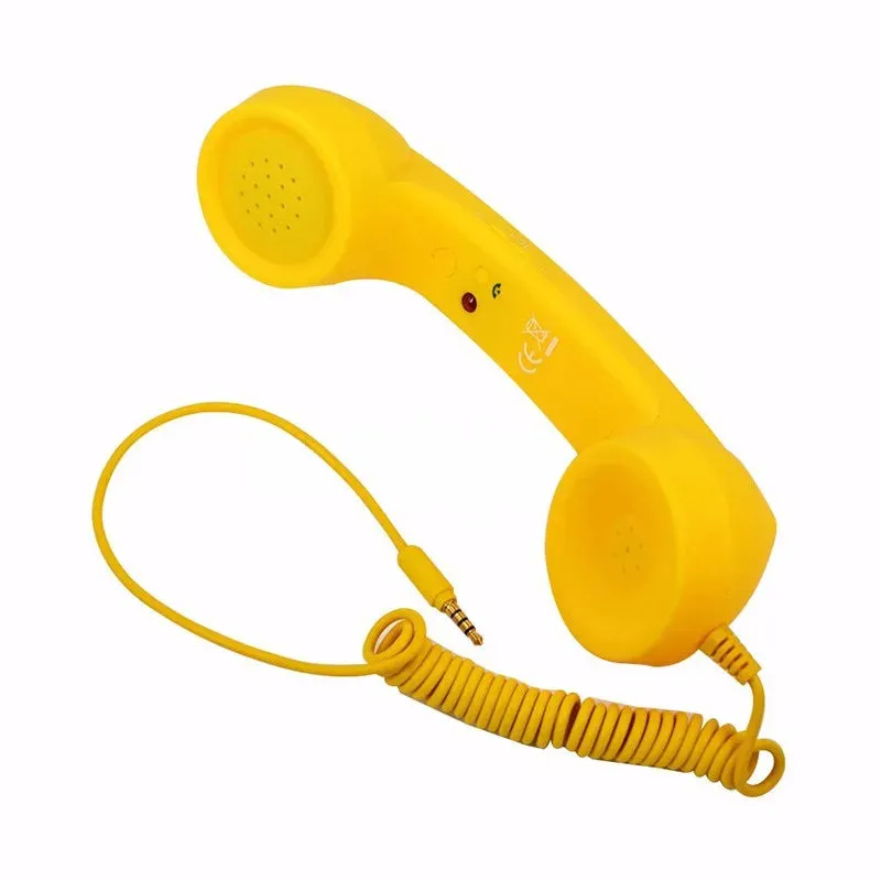 3.5mm Retro Phone Handset for iPhone/iPad/Samsung/PC – Portable Classic Telephone Receiver