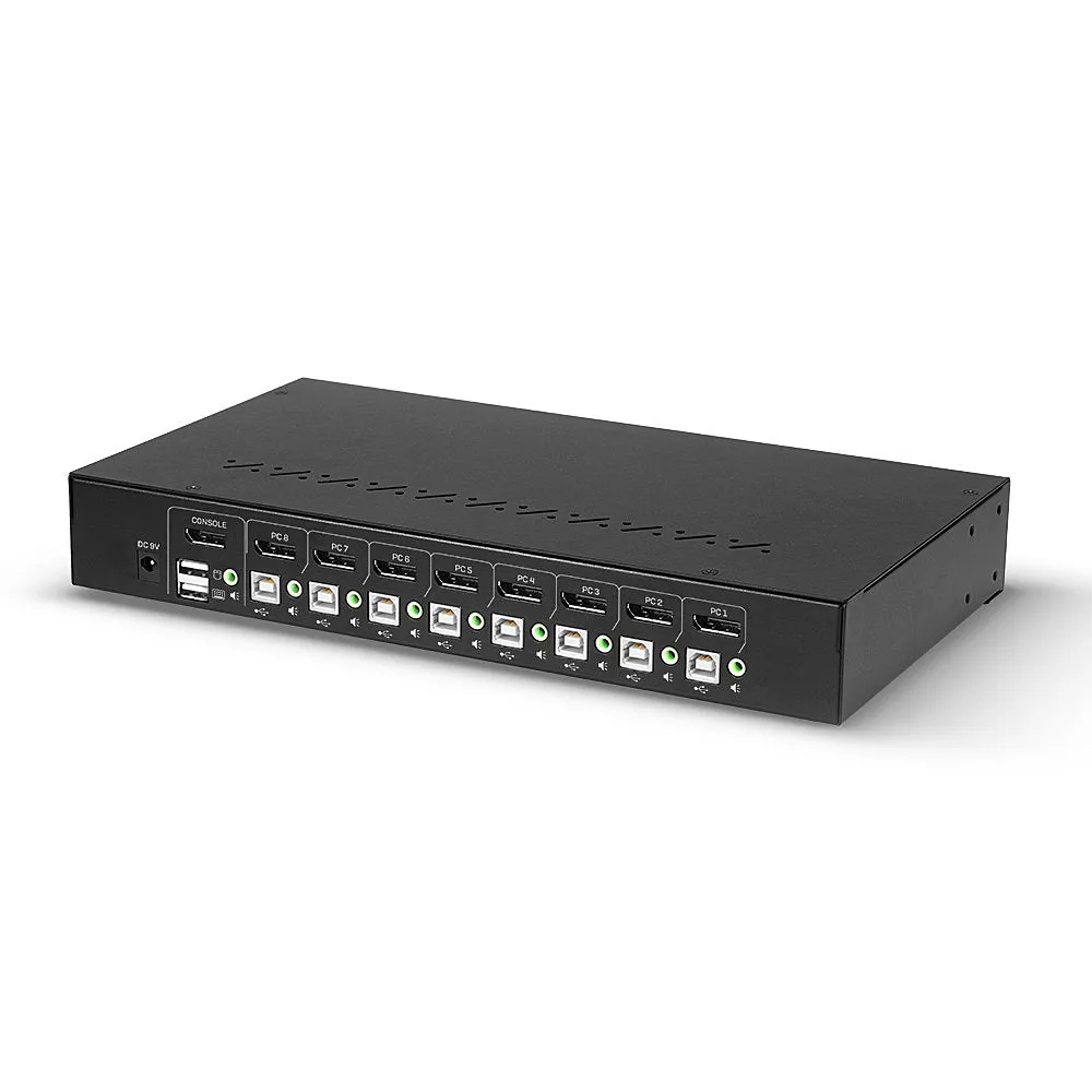 8 Port Displayport 1.2, Usb