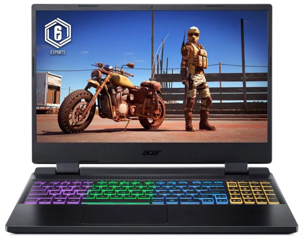 Acer Gaming Laptop Nitro AN515-58 - 12th Generation Core i5 16GB DDR5 RAM 512GB SSD NVIDIA RTX 4050 15.6" 144Hz IPS FHD Screen