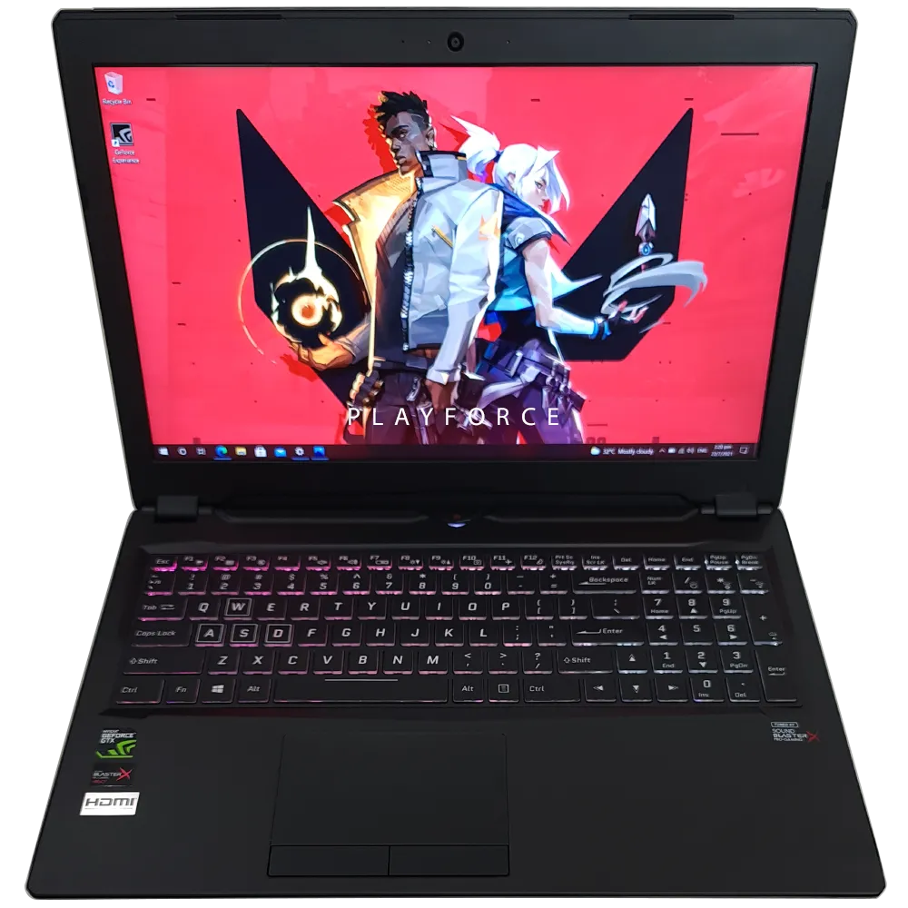 Aftershock Prime 15 (i7-8750H, GTX 1070 MQ, 16GB, 512GB SSD, 15-inch)