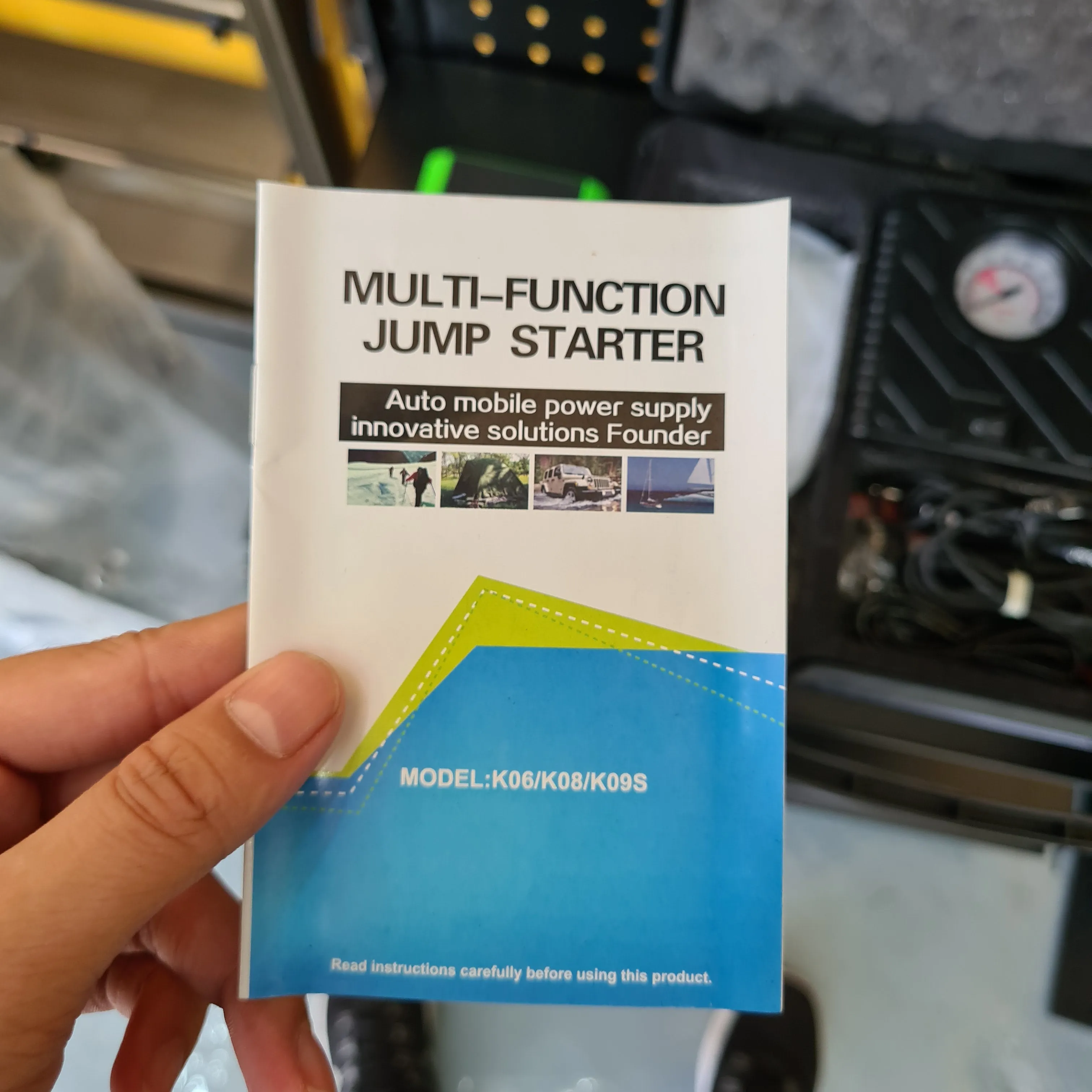 Aiko Jump Starter 1200Mah | Model: EPS-K09S