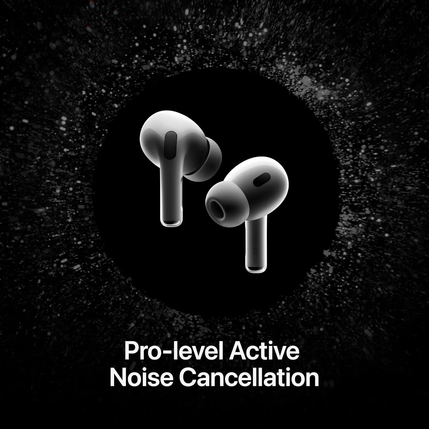 Airpods Pro 2 Wireless Earbuds, Bluetooth Headphones, Active Noise Cancellation, Transparency, Personalized Spatial Audio, High-Fidelity Sound, H2 Chip, USB-C Charging