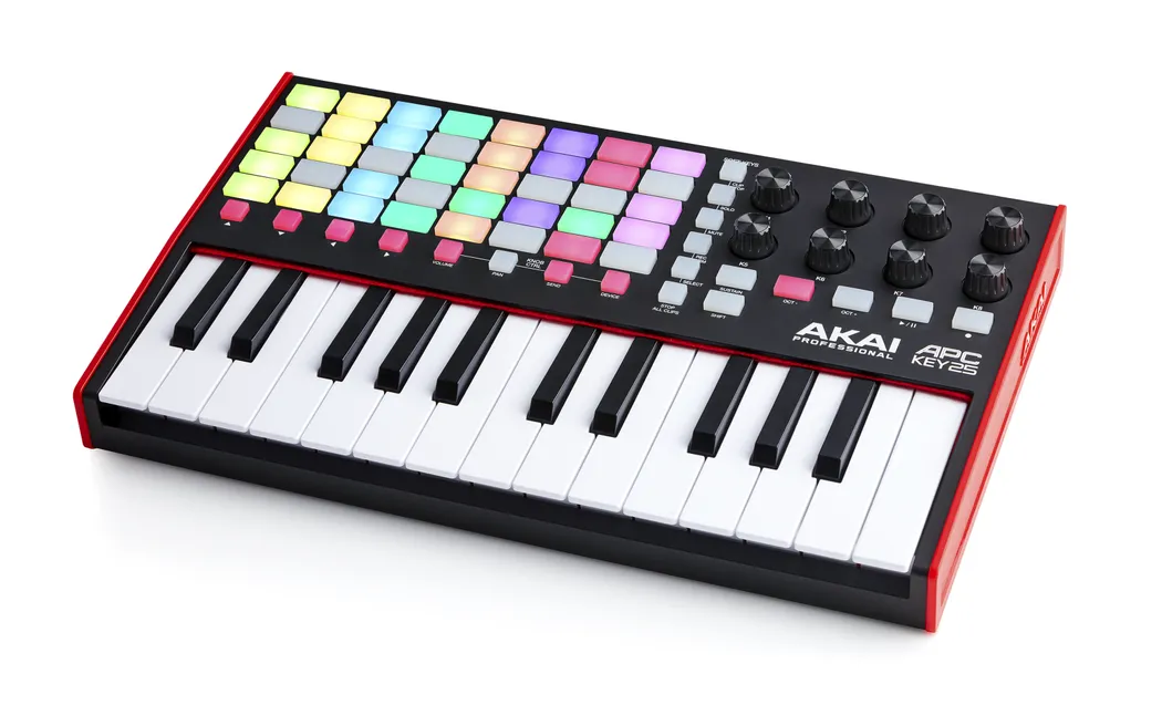 Akai APCKEY25MK2 Ultra-Portable All-In-One Ableton Live Controller - 25 Keys