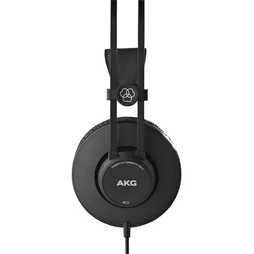 AKG K52 Closed-Back Headphones for Live Sound Monitoring & Recording Studios