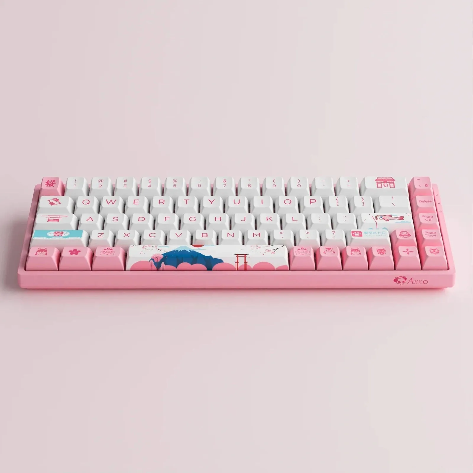 Akko 3068B Plus World Tour Tokyo R2 RGB 65% ANSI CS Jelly Pink - Grade A