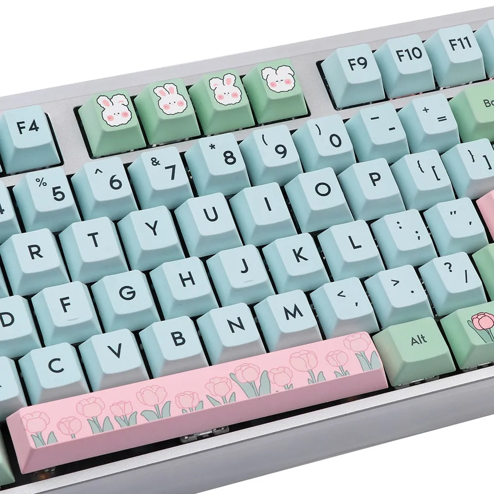 Alice’s Adventure Keycaps Set |  Cherry profile keycaps set | Mechanical keyboard