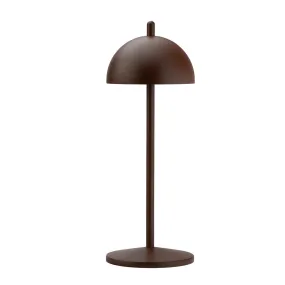 Antigua LED Cordless Lamp 30cm - Corten - Pack 6