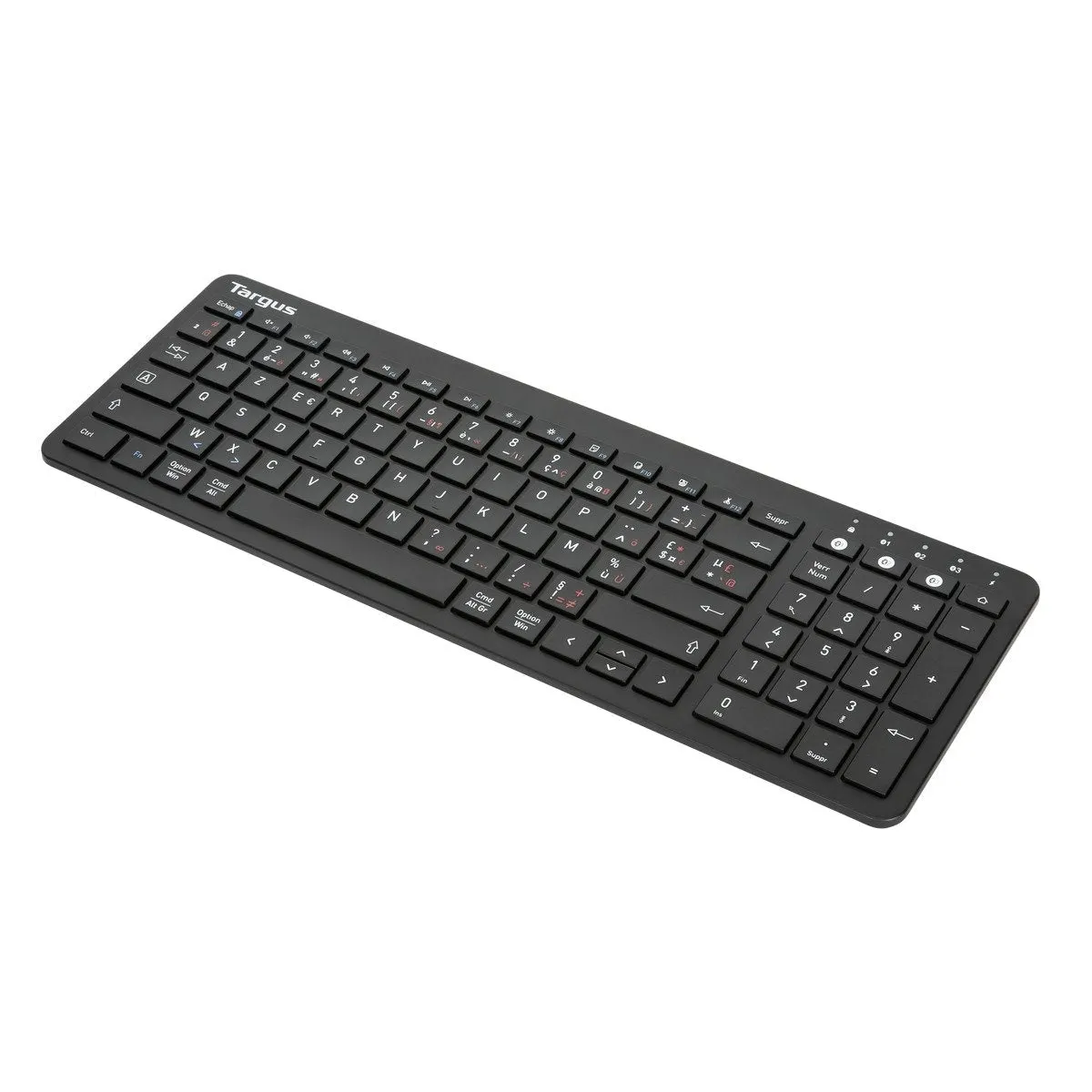 Antimicrobial Universal Midsize Bluetooth Keyboard (Belgian)