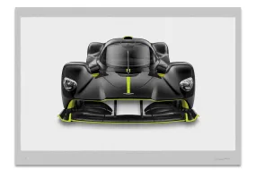 Aston Martin Valkyrie - 150cm Half Tone Flat Bed Print - Front View