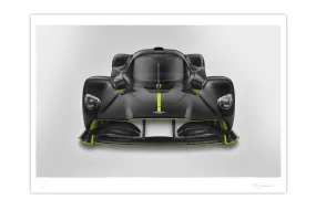 Aston Martin Valkyrie - Alan Thornton - Art Screen Print - Front View