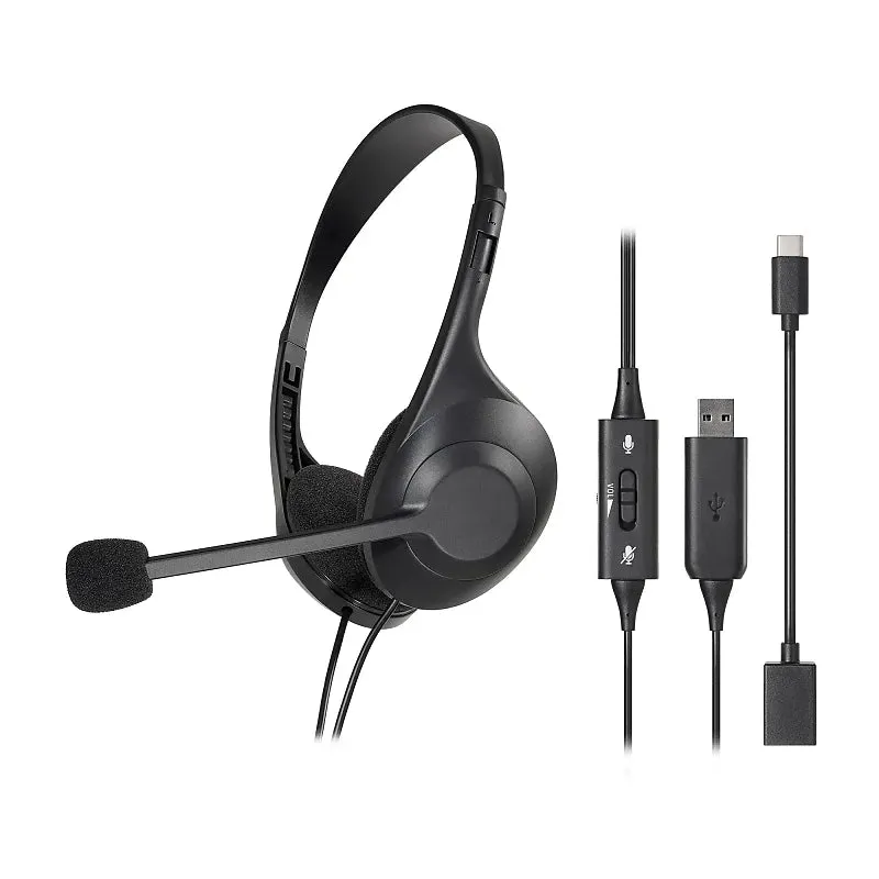 Audio Technica ATH-102USB Dual-Ear Stereo Usb Headset