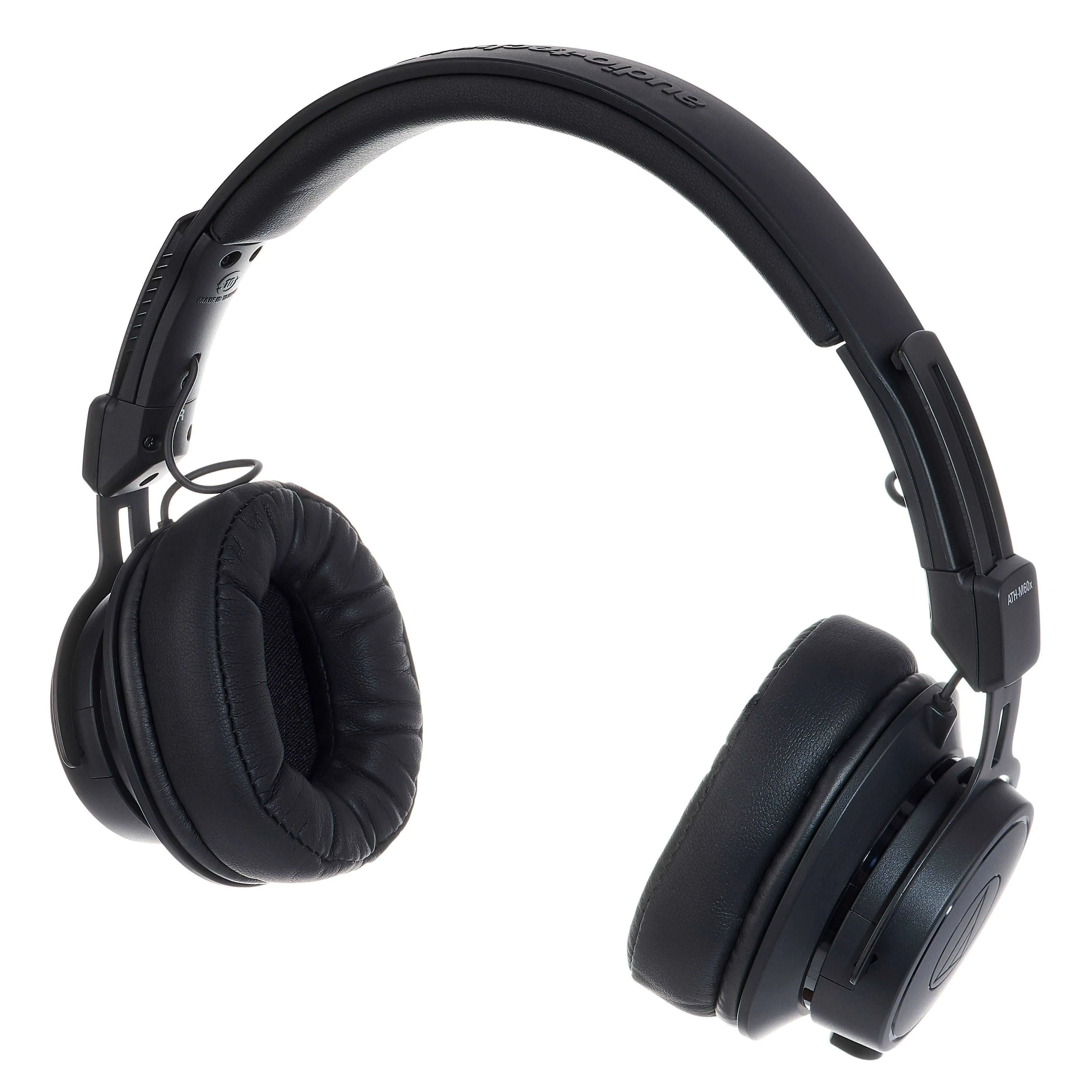 AUDIO-TECHNICA ATH-M60X ON EAR PROFESSIONAL MONITORING STUDIO HEADPHONES, CLOSED-BACK