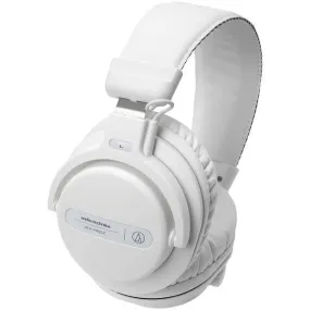 Audio-Technica ATH-PRO5XWH ATHPRO5X Professional Over-Ear DJ Monitor Headphones (White)