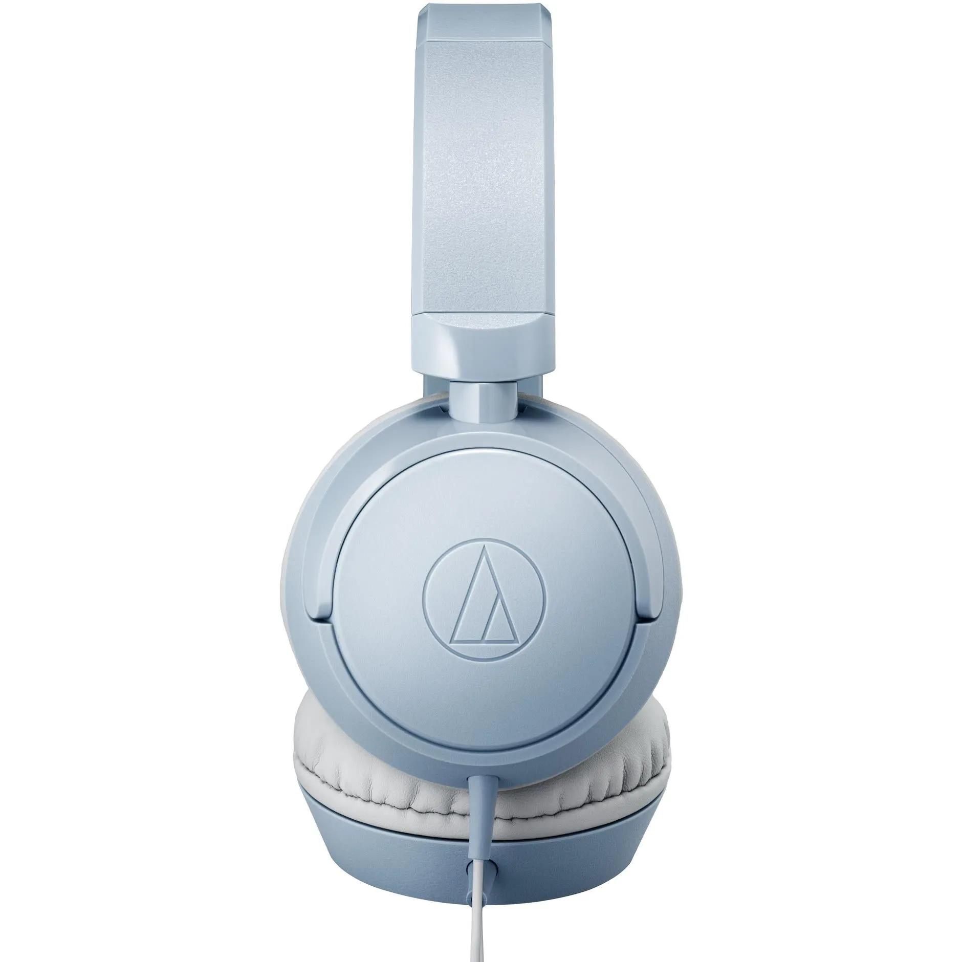 Audio-Technica ATH-S120 USB-C On-Ear Headphones (Blue-grey)