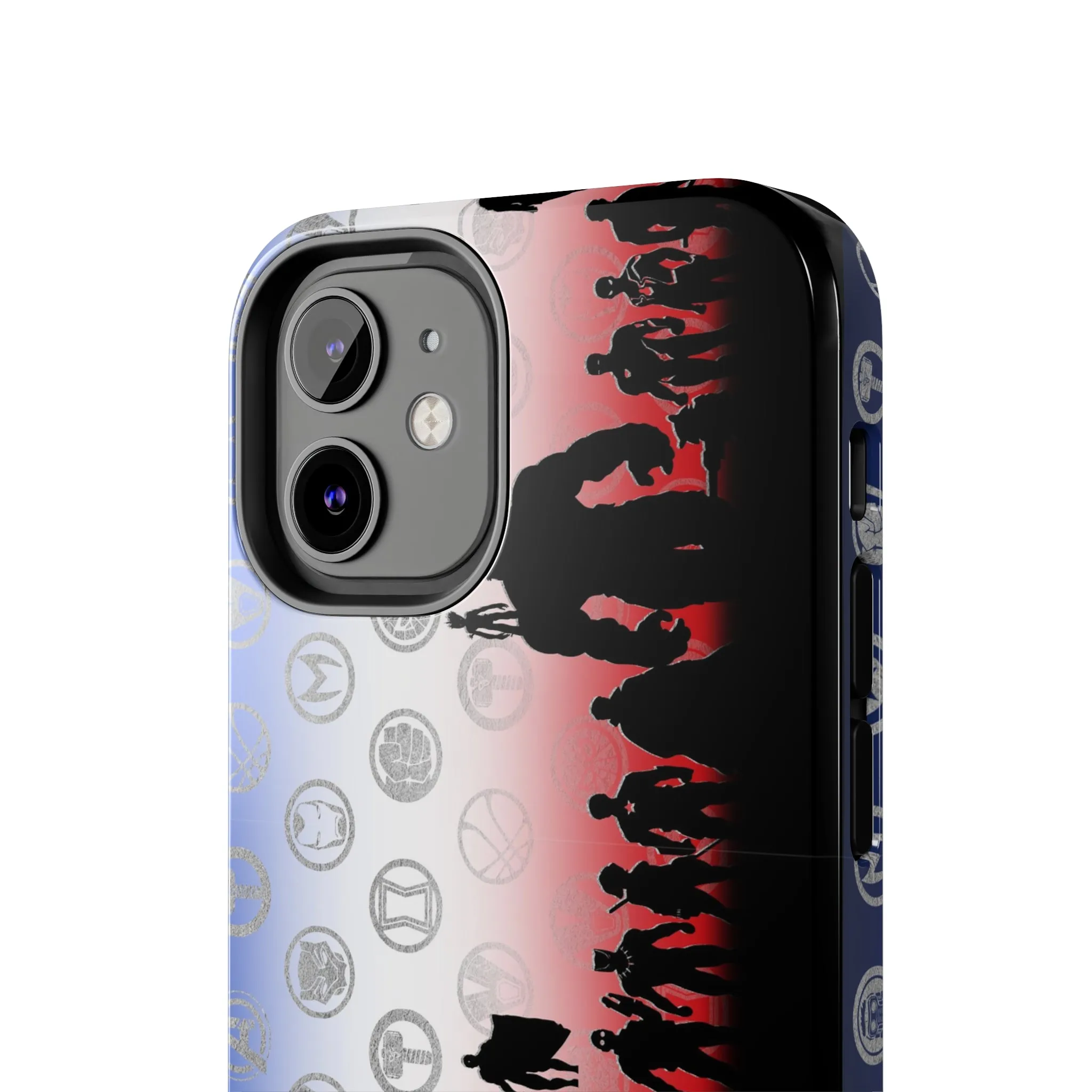 Avenge Silhouette Border Phone Case Disneyland World Kingdom Gift Inspired Fan Art