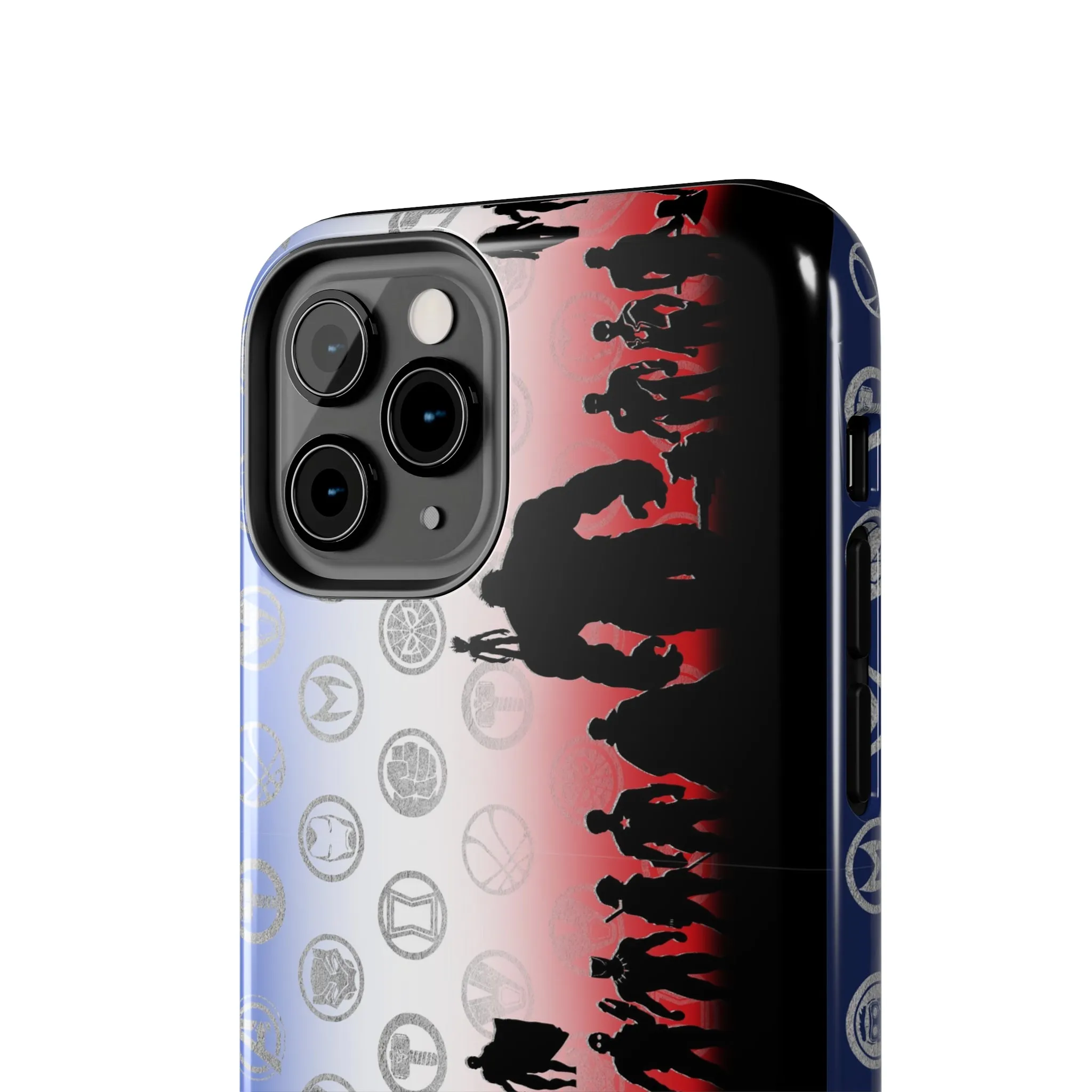 Avenge Silhouette Border Phone Case Disneyland World Kingdom Gift Inspired Fan Art