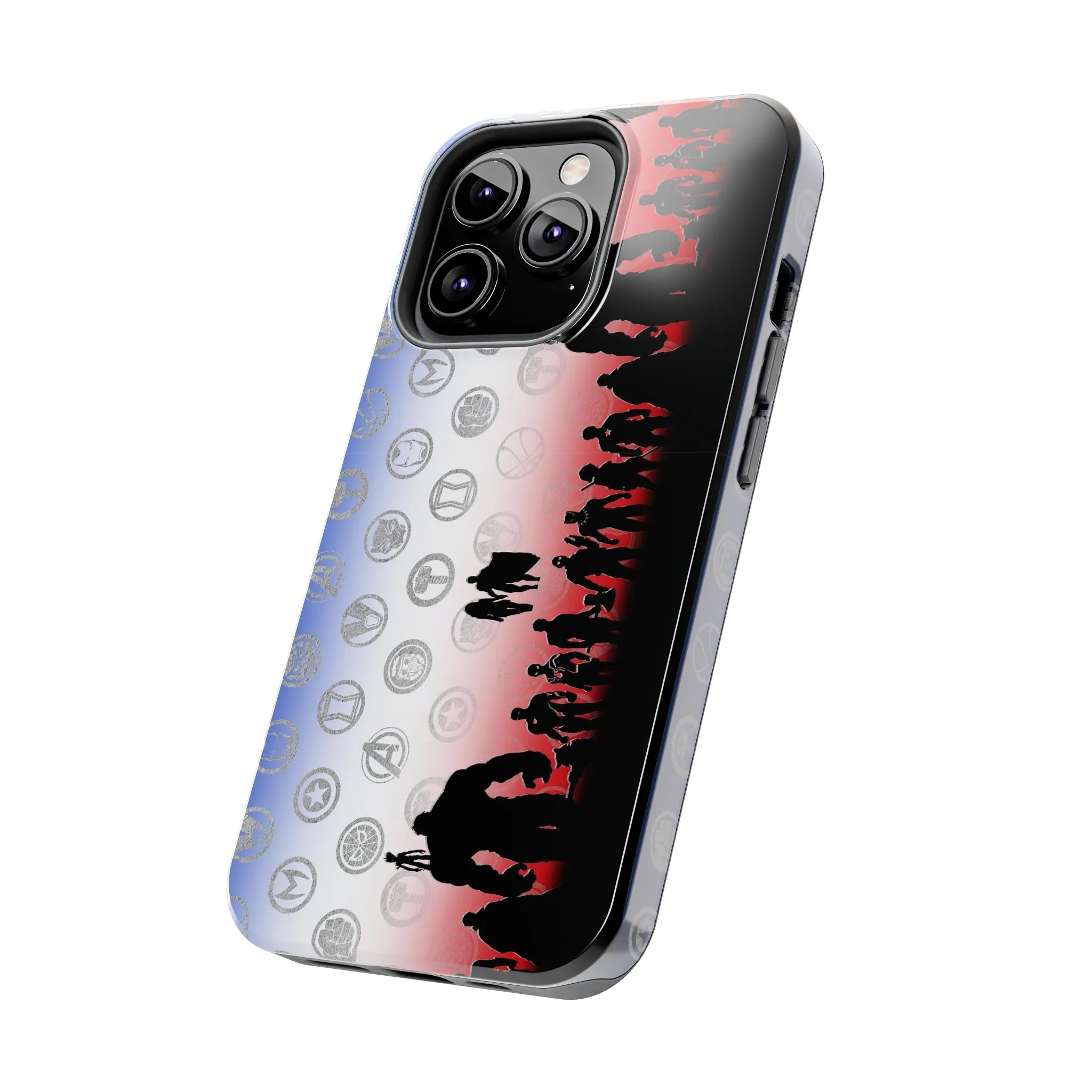 Avenge Silhouette Border Phone Case Disneyland World Kingdom Gift Inspired Fan Art