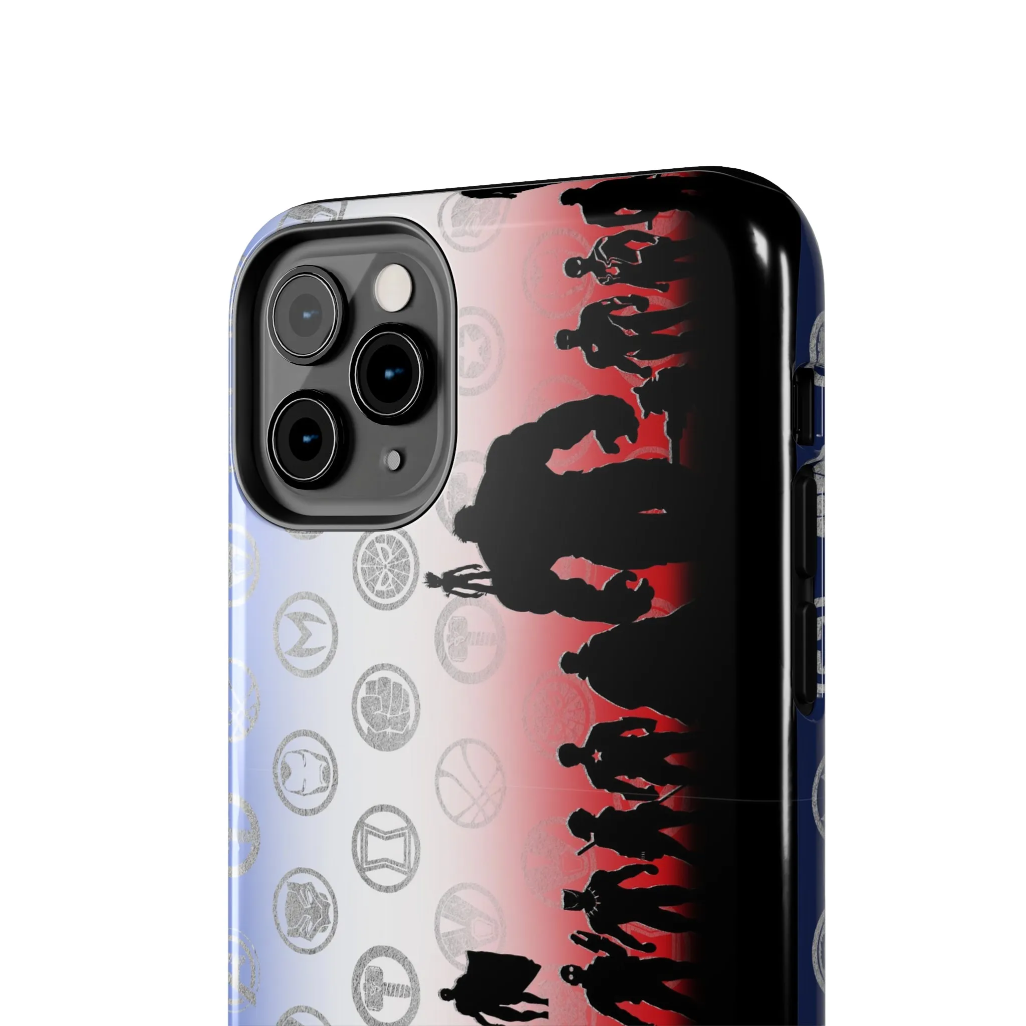 Avenge Silhouette Border Phone Case Disneyland World Kingdom Gift Inspired Fan Art