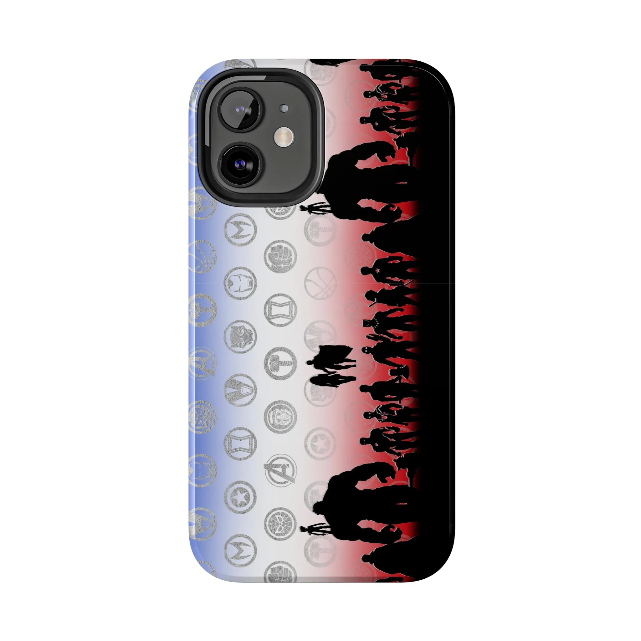 Avenge Silhouette Border Phone Case Disneyland World Kingdom Gift Inspired Fan Art