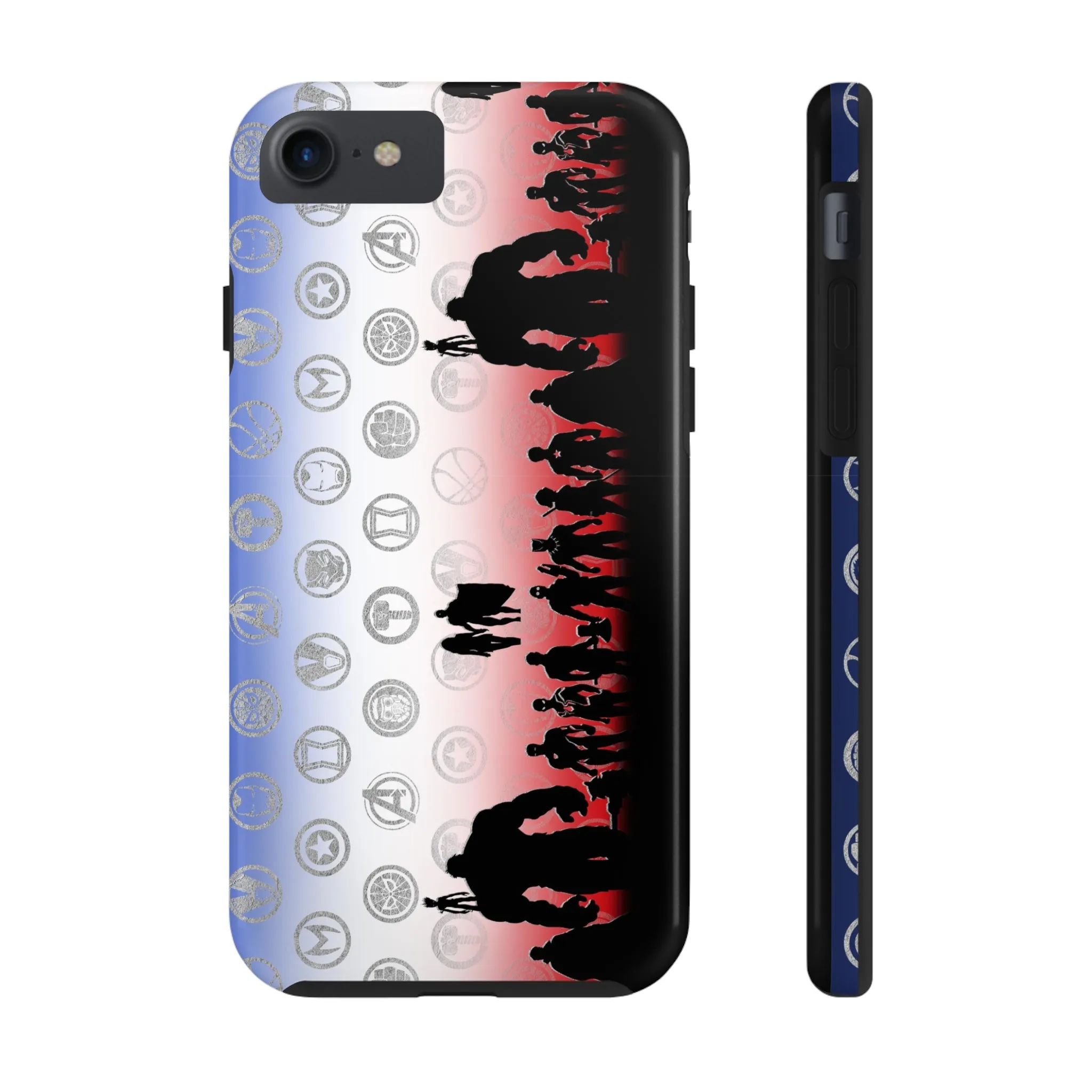 Avenge Silhouette Border Phone Case Disneyland World Kingdom Gift Inspired Fan Art