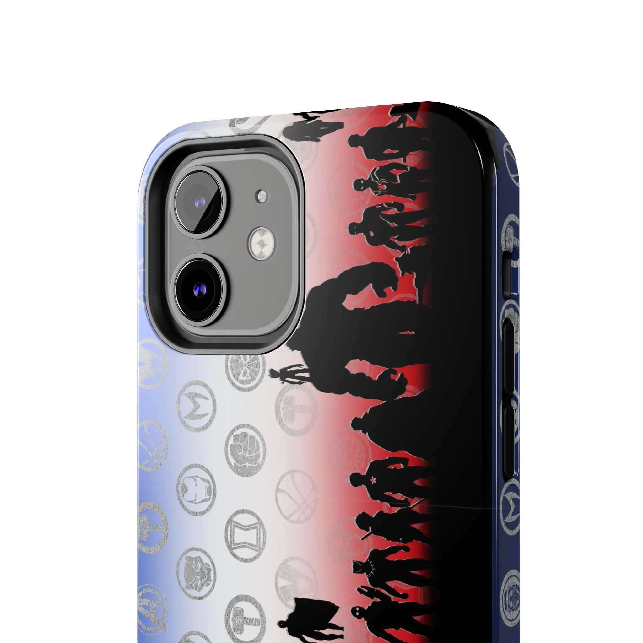 Avenge Silhouette Border Phone Case Disneyland World Kingdom Gift Inspired Fan Art