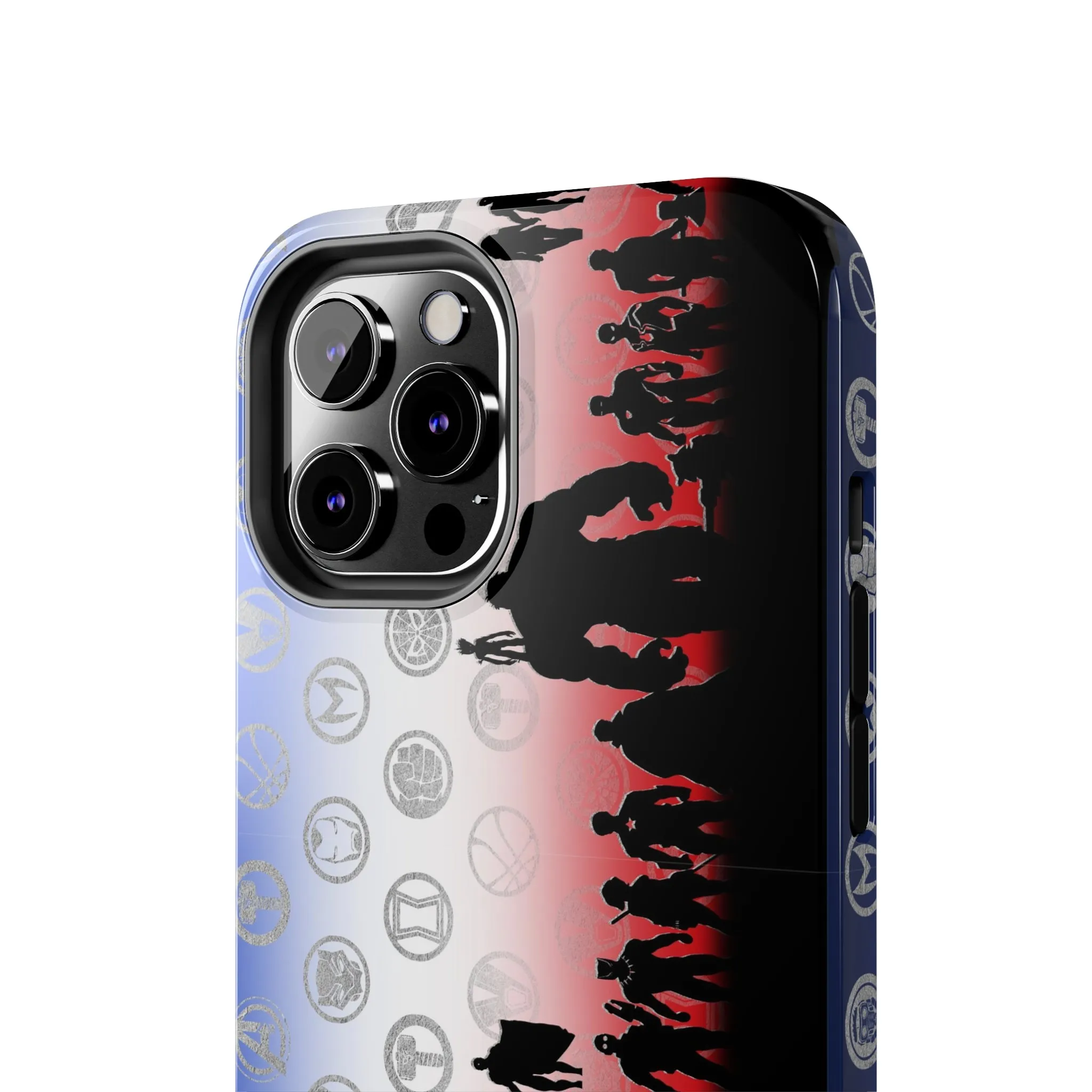 Avenge Silhouette Border Phone Case Disneyland World Kingdom Gift Inspired Fan Art