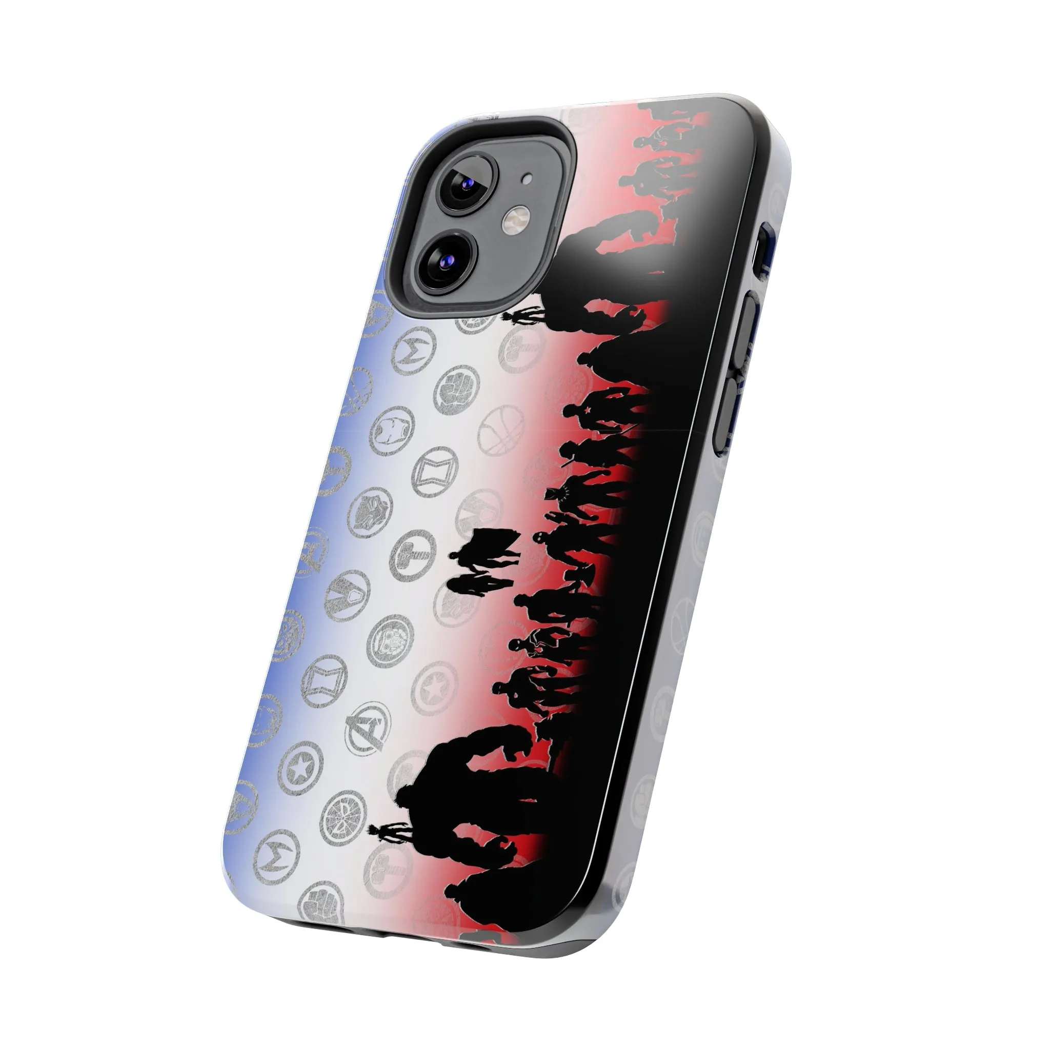 Avenge Silhouette Border Phone Case Disneyland World Kingdom Gift Inspired Fan Art