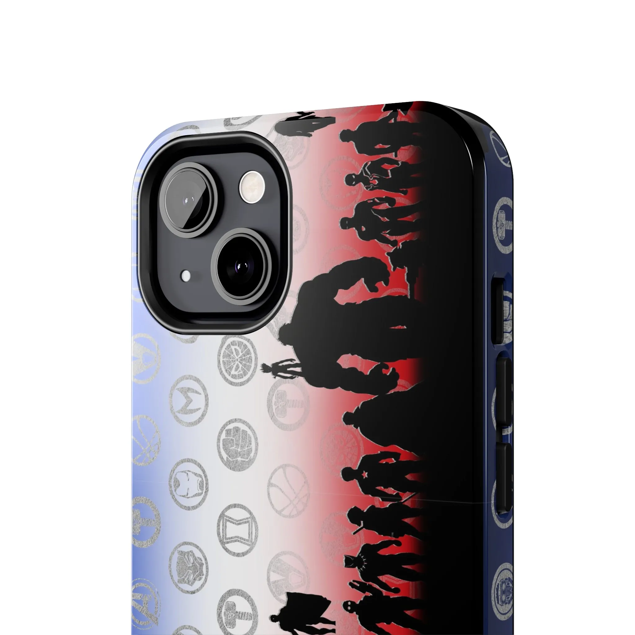 Avenge Silhouette Border Phone Case Disneyland World Kingdom Gift Inspired Fan Art