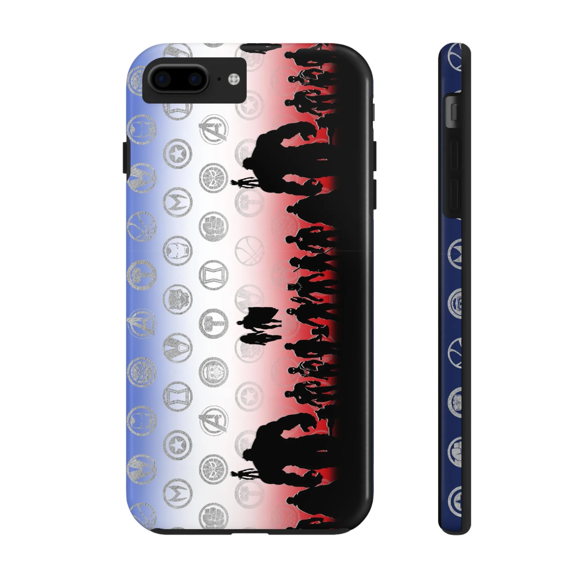 Avenge Silhouette Border Phone Case Disneyland World Kingdom Gift Inspired Fan Art