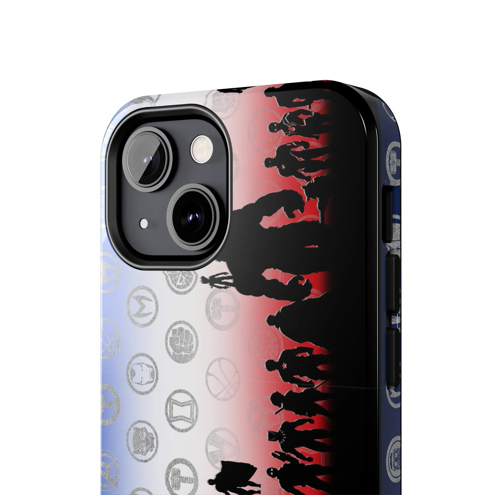 Avenge Silhouette Border Phone Case Disneyland World Kingdom Gift Inspired Fan Art