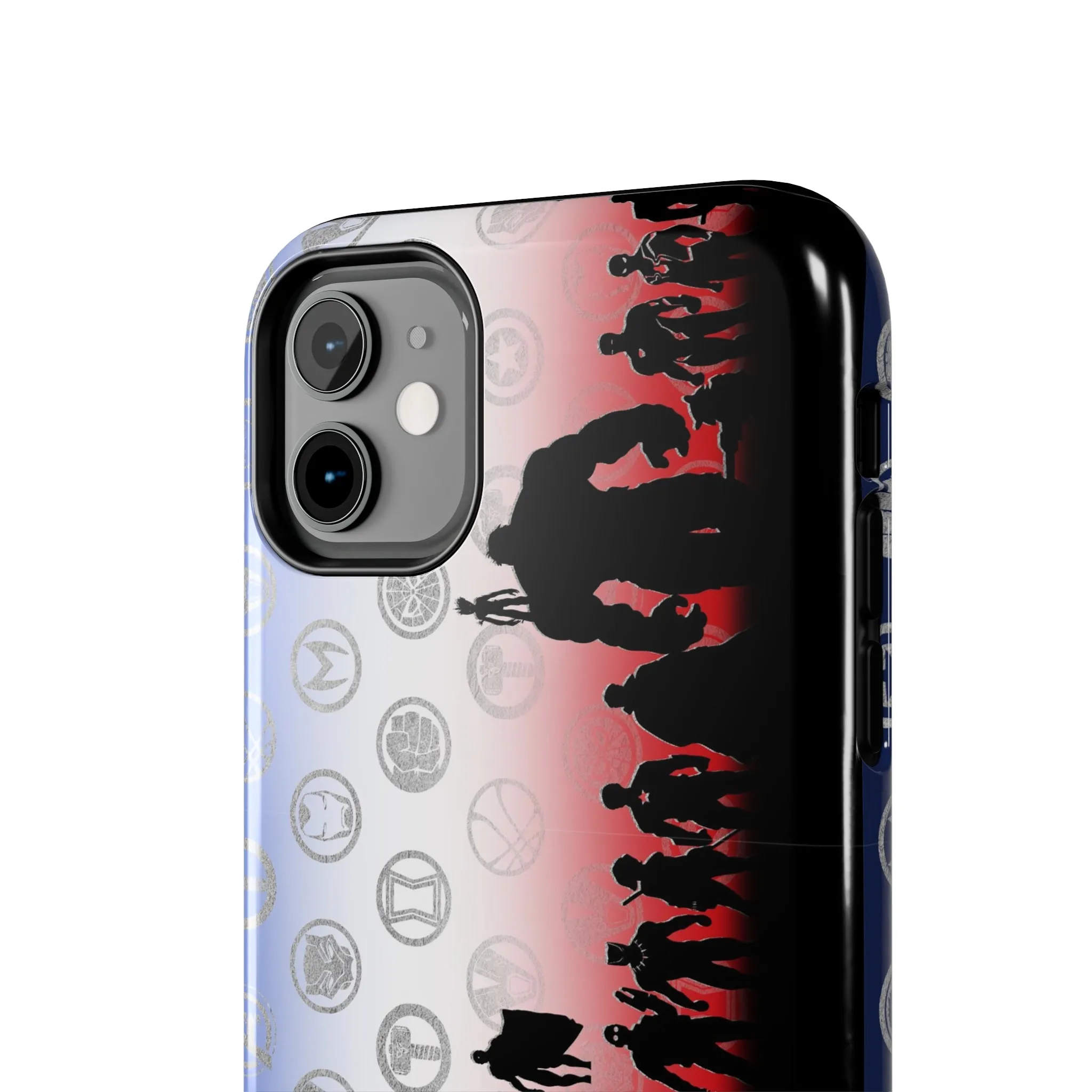 Avenge Silhouette Border Phone Case Disneyland World Kingdom Gift Inspired Fan Art