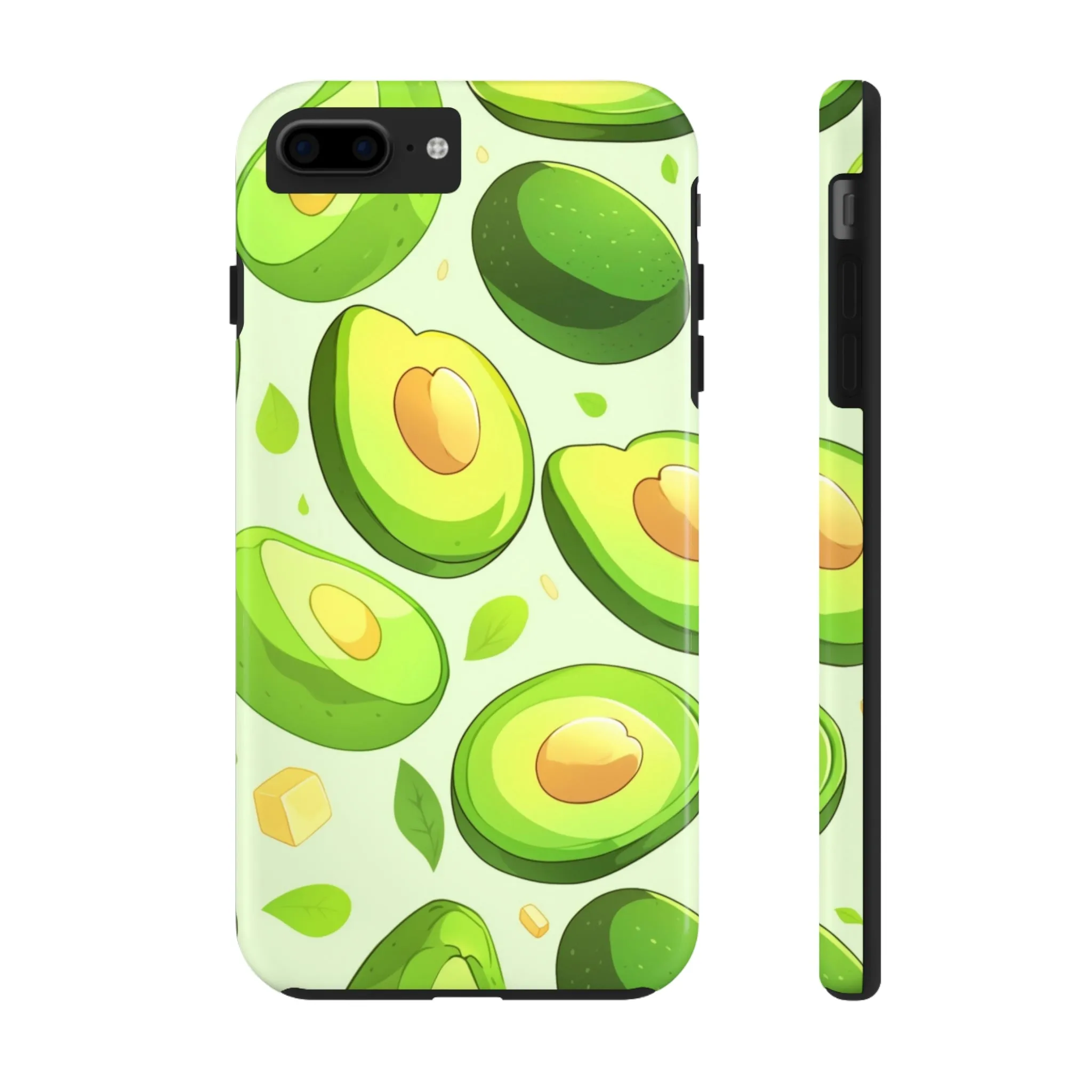 Avocado iPhone 14 13 Pro Max Tough Case Mate, Green Kawaii Anime Cute Aesthetic Iphone 12 11 Mini SE  X XR XS 8 Plus 7 Phone Cover