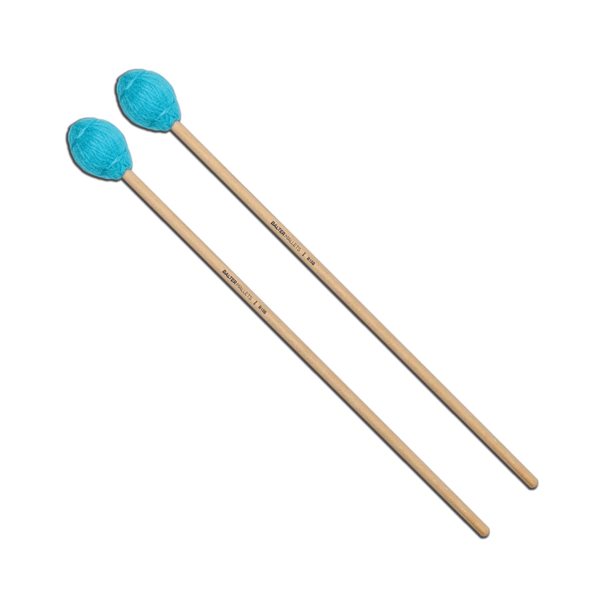 B15 - Ensemble - Soft, Aqua Yarn Mallets