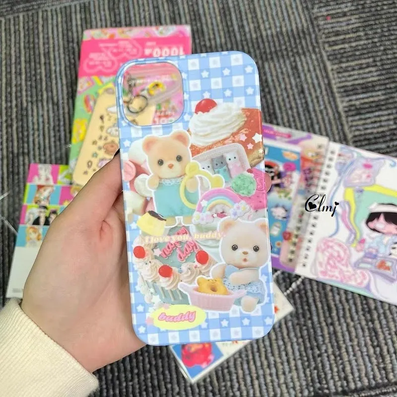 Baby Bear Sticker iPhone Case