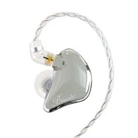 BASN Bmaster Triple Drivers In Ear Monitor Headphones (Grey)