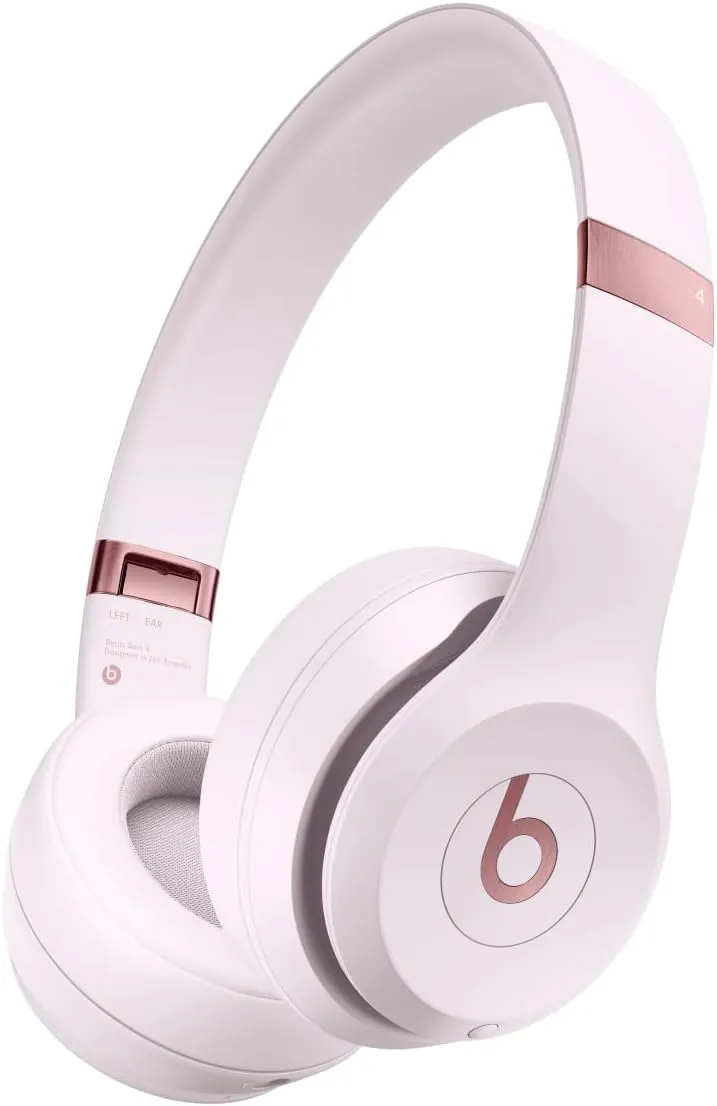 Beats Solo 4 - Wireless Bluetooth On-Ear Headphones, Apple & Android Compatible, Up to 50 Hours of Battery Life (Refurbished)