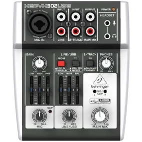 Behringer XENYX 302USB Mixer