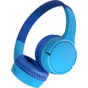 Belkin SoundForm Mini 2 Wireless On-Ear Kids Headphones (Blue)