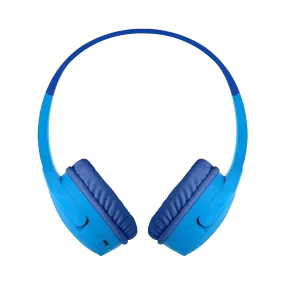 Belkin SoundForm Mini Wireless On-Ear Headphones for Kids - Blue