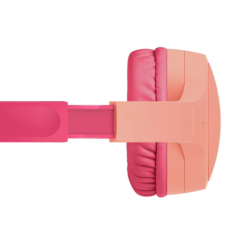 Belkin SoundForm Mini Wireless On-Ear Headphones for Kids - Pink