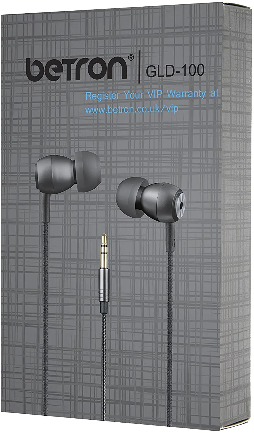 Betron GLD100 In Ear Earphone High Definition Tangle Free Wired Noise Isolating Headphone